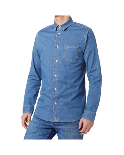 CAMISA MANGA LARGA VAQUERA PORTLAND 98% COTTON, 2% ELASTANE DENIM