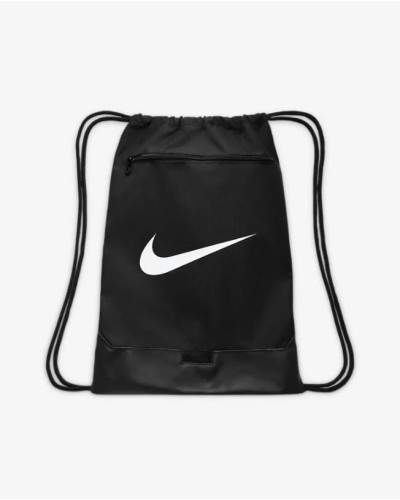 MOCHILA NIKE BRASILIA 9.5 TRAINING GYM SACK NEGRO