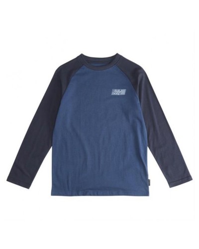 CAMISETA MANGA LARGA SUPER 8 LS TEE BOY ALGODON DARK BLUE