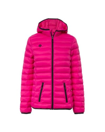 CHAQUETA MOUNTLOFT POLYAMIDE ROSA/NEGRO CAPUCHA FIJA 100 GR