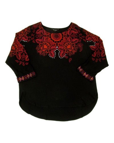 BLUSA LUMBE VISCOSA NEGRO