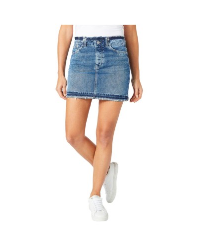 FALDA VAQUERA REVIVE SKIRT 100% COTTON DENIM