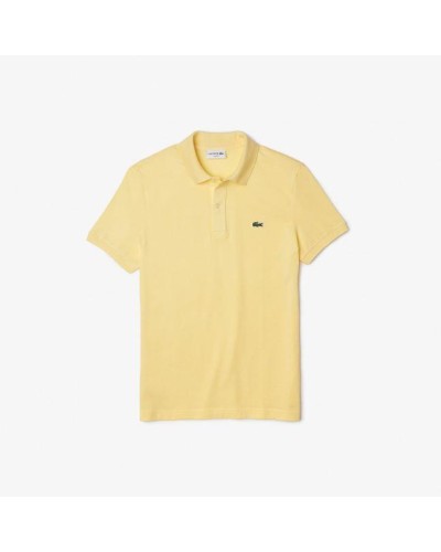 POLO MANGA CORTA SHORT SLEEVES RIBBED COLLAR SHIRT 100% ALGODÓN NAPOLITAN YELLOW