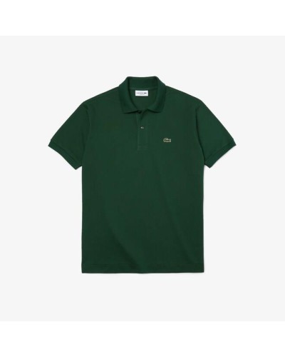 POLO MANGA CORTA SHORT SLEEVES RIBBED COLLAR SHIRT 100% ALGODÓN GREEN