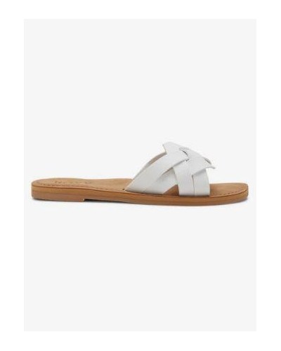 SANDALIA EDESSA VEGAN LEATHER WHITE