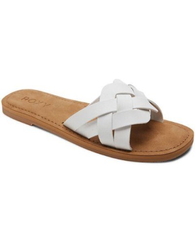 SANDALIA EDESSA VEGAN LEATHER WHITE