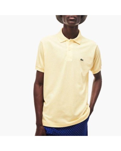 POLO MANGA CORTA SHORT SLEEVES RIBBED COLLAR SHIRT 100% ALGODÓN NAPOLITAN YELLOW