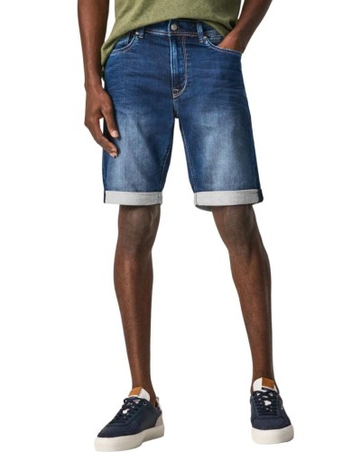 PANTALÓN CORTO VAQUERO JACK SHORT DARK 87% ALGODÓN 11% POLIESTER 2% ELASTANE DENIM