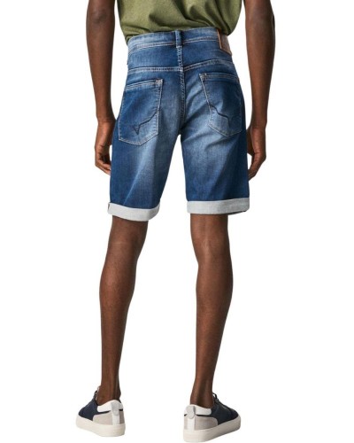 PANTALÓN CORTO VAQUERO JACK SHORT DARK 87% ALGODÓN 11% POLIESTER 2% ELASTANE DENIM