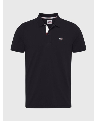 POLO MANGA CORTA TJM SOLID STRETCH POLO 97% ALGODÓN ORGÁNICO 3% ELASTANO BLACK