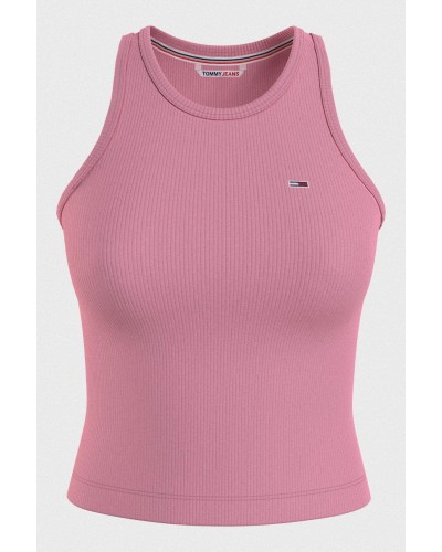 CAMISETA TIRANTES TJW FEMININE RIB TANK TOP 95% ALGODÓN ORGÁNICO 5% ELASTANO FRESH PINK