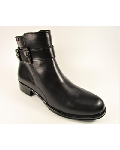 BOTIN PIEL SIERRA ANTIC PISO RIDE CREMALLERA NEGRO