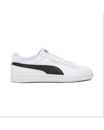 DEPORTIVO PUMA SMASH 3.0 BLANCO / NEGRO / ORO