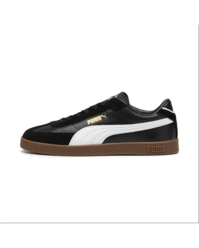 DEPORTIVO PUMA CLUB II ERA NEGRO / BLANCO / ORO