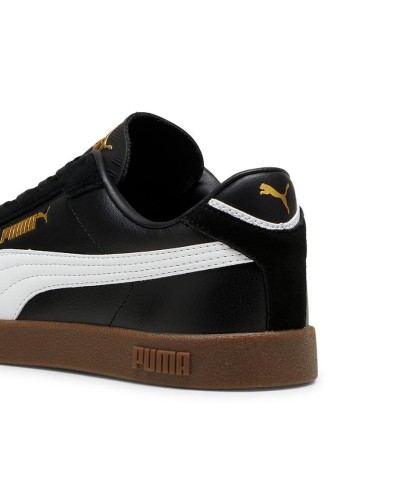 DEPORTIVO PUMA CLUB II ERA NEGRO / BLANCO / ORO