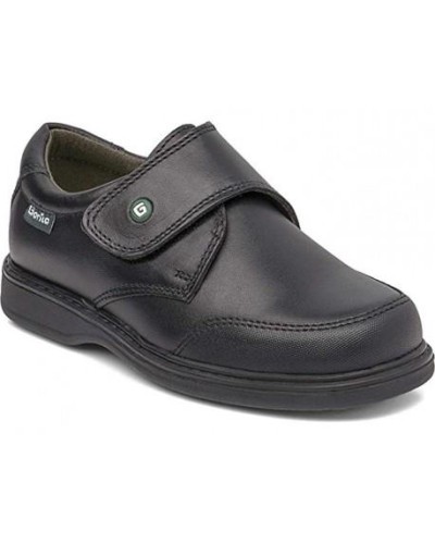 ZAPATO COLEGIAL NEGRO VELCRO PUNTERA GOMA