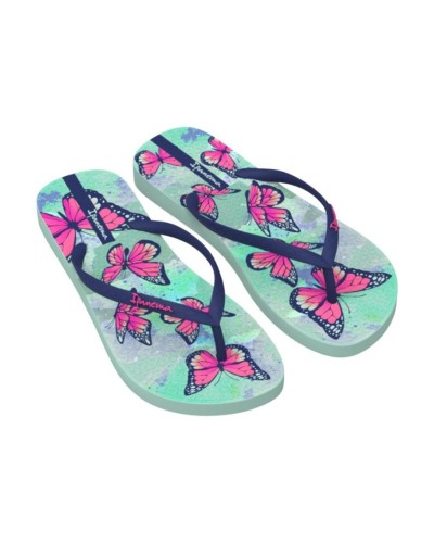 CHANCLAS IPANEMA CLASSICA HAPPY X FEM BLUE/GREEN/PINK