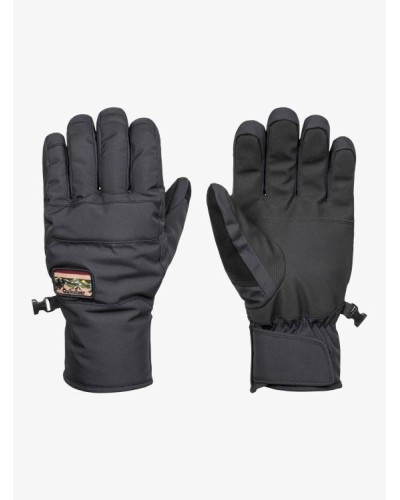 GUANTES NIEVE WATERPROOF CROSS GLOVE 100% Polyester NEGRO