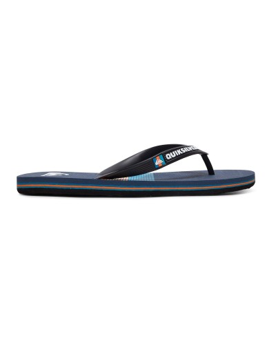 CHANCLA MOLOKAI SEASONS FLEXIBLE 3 POINT SYNTHETIC RUBBER BLACK/BLUE/BLUE