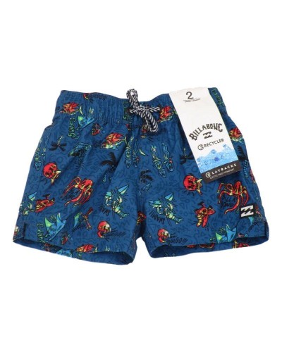 BAÑADOR UNDER WATER LB BOY POLYESTER BLUE