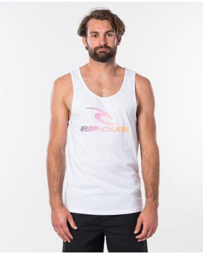 CAMISETA TIRANTES THE SURFING COMPANY TANK COTTON FIT STANDARD OPTICAL WHITE