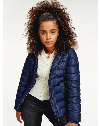 ABRIGO TJW BASIC HOODED DOWN JACKET TWILIGHT NAVY