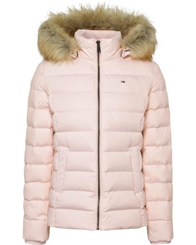 ABRIGO CAPUCHA TJW BASIC HOODED DOWN JACKET FAINT PINK