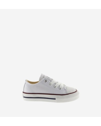 ZAPATO LONA BLANCA INFANTIL