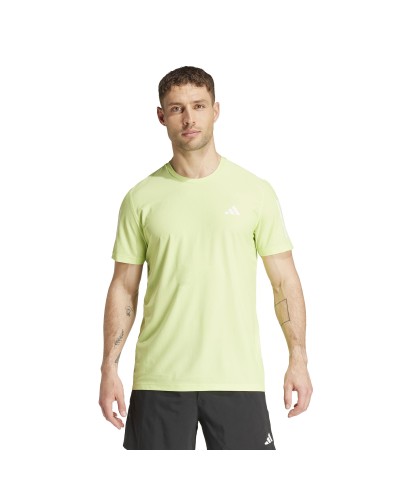 CAMISETA MANGA CORTA OWN THE RUN B TEE PULSE LIME