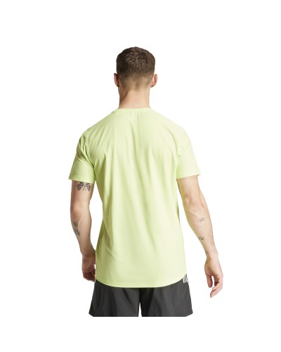 CAMISETA MANGA CORTA OWN THE RUN B TEE PULSE LIME