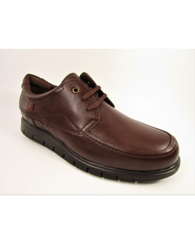 ZAPATO PIEL NAPA MARRON