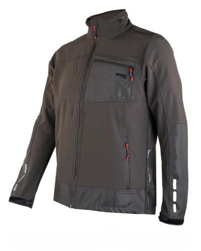 CHAQUETA SOFTSHELL EDMUND VERDE