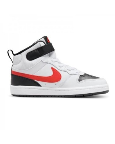 DEPORTIVO NIKE COURT BOROUGH MID 2 LITTLE KID C/O BLANCO/ROJO