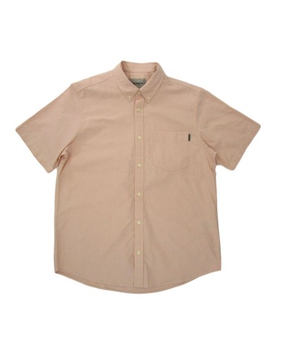 CAMISA MANGA CORTA S/S BUTTON DOWN POCKET SHIRT COTTON OXFORD 4.7 OZ POWDERY