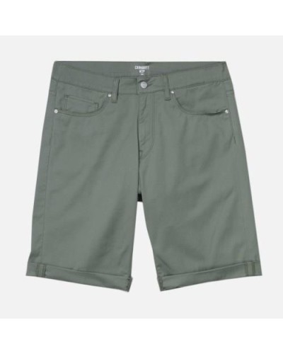 PANTALON CORTO Swell Short 97/3% Cotton/Lycra® Wichita Stretch Twill, 7.5 oz Dollar Green Rinsed