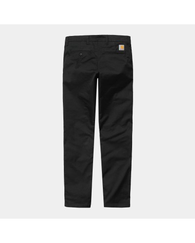 PANTALON Sid Pant Cotton Polyester Lamar Stretch Twill BLACK