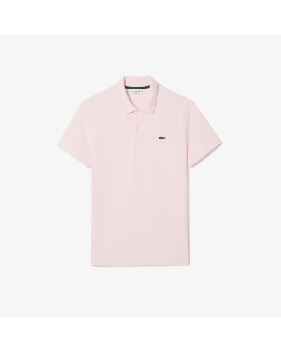 POLO MANGA CORTA SHORT SLEEVED RIBBED COLLAR SHIRT FLAMINGO ROSA CLARO