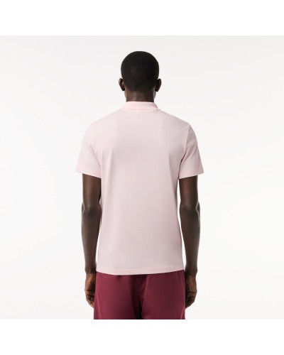 POLO MANGA CORTA SHORT SLEEVED RIBBED COLLAR SHIRT FLAMINGO ROSA CLARO