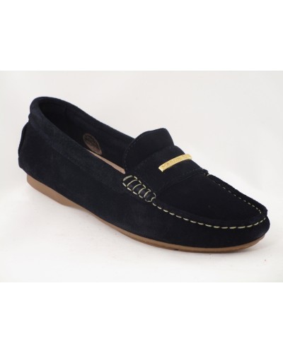 MOCASIN LEYRE DARKBLUE CORTE 100% PIEL VACUNO FORRO SINTÉTICO 100% PIEL SUELA 100% SINTÉTICA