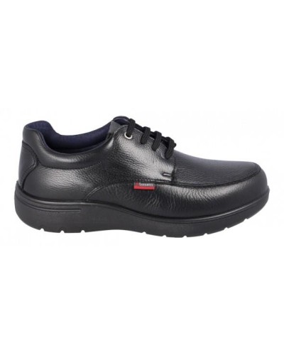 DEPORTIVO CORDONES PIEL NAPA NEGRO 