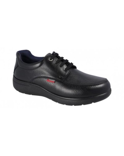 DEPORTIVO CORDONES PIEL NAPA NEGRO 