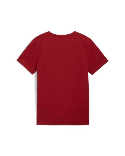 CAMISETA MANGA CORTA ESSENTIALS+ 2 COL LOGO TEE ROJO INTENSO