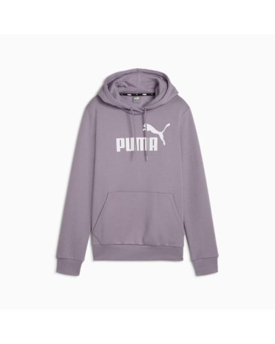 SUDADERA CAPUCHA ESSENTIALS LOGO HOODIE LILA