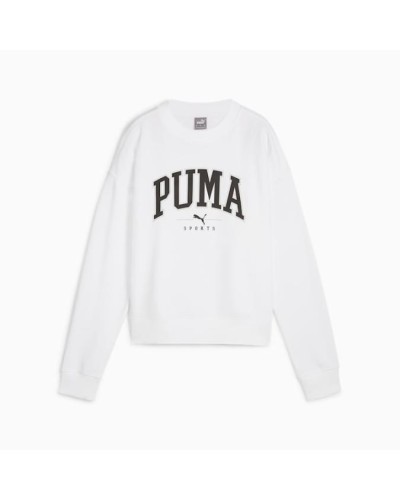 SUDADERA PUMA SQUAD CREW BLANCO