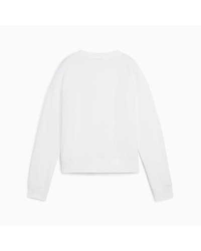 SUDADERA PUMA SQUAD CREW BLANCO