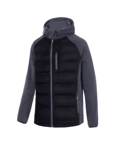 CHAQUETA HIBRIDA JOLUVI NUBLO NEGRO / ANTRACITA VIGORÉ