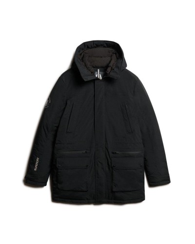 CHAQUETA CAPUCHA CITY PADDED PARKA JACKET NEGRO