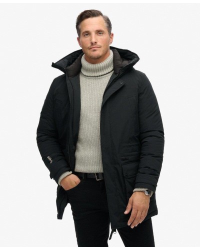 CHAQUETA CAPUCHA CITY PADDED PARKA JACKET NEGRO