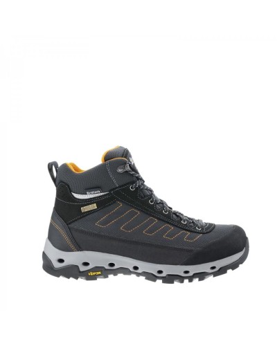 BOTA ANDROID PIEL PERWANGER Y CORDURA GORE-TEX SURROUND GRIS / NEGRO / AMARILLO