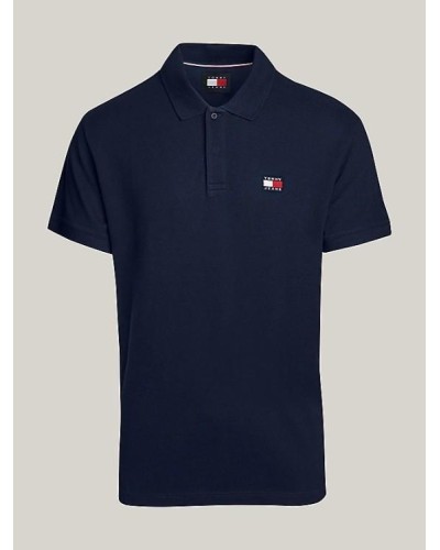 POLO MANGA CORTA TOMMY JEANS MAN REGULAR BADGE POLO DARK NIGHT NAVY